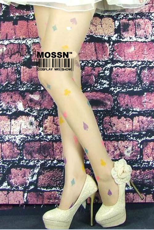 Japan harajuku Sexy Stylish Tatoo Pattern Sheer Pantyhose Stocking Tights Leggings tights thin pantyhose