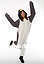 Japanese Sazac Cosplay Costume Pajamas Penguin Kigurumi