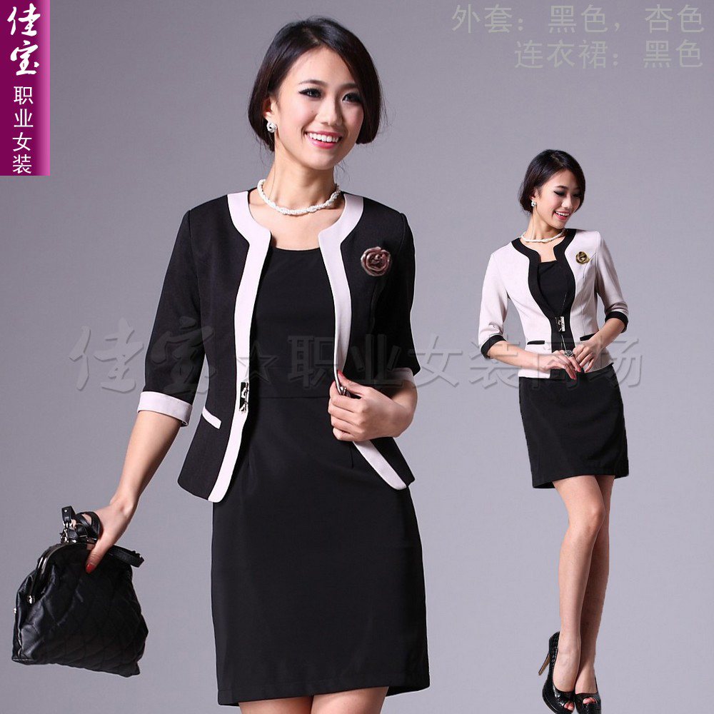 Jb 518 women's work wear fashion ol professional skirt outerwear one-piece dress