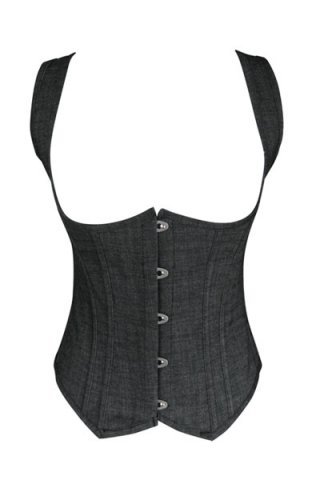 Jean Style Underbust Corset With Front Closure LB4373