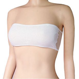 Jqt066 2013 honeycomb mesh breathable paragraph all-match tube top 100% cotton tube top