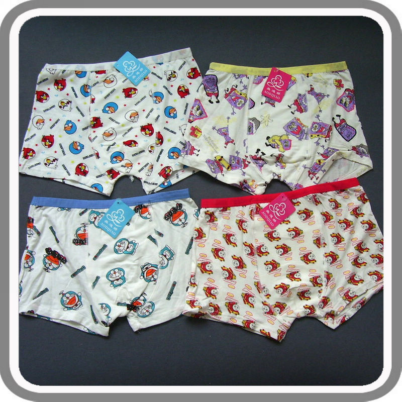 K-021 child panties modal male child trunk panties