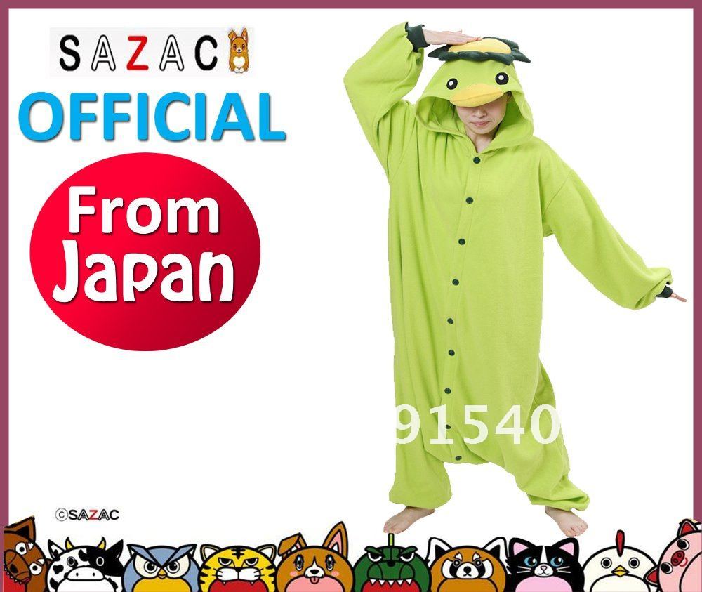 "Kappa" Kigurumi Kappa Costume Cosplay The Official Sazac Kigurumi Pajamas