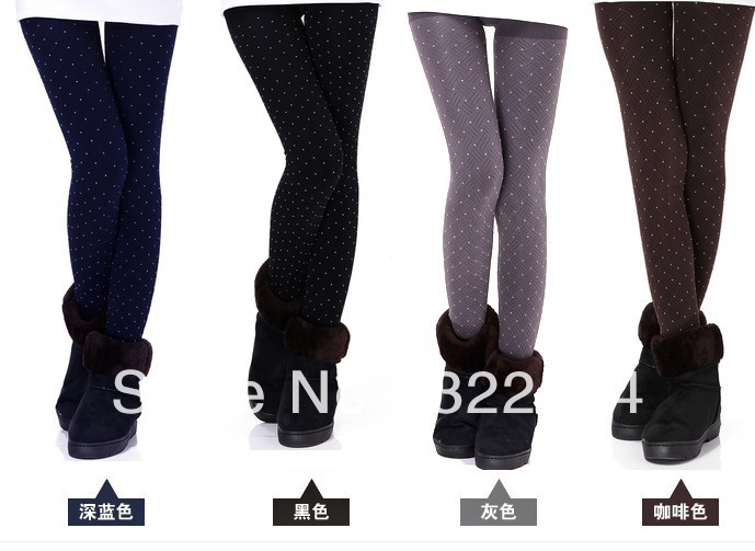 Korean Version Keeping Warm Dot Wholesale Pantyhose