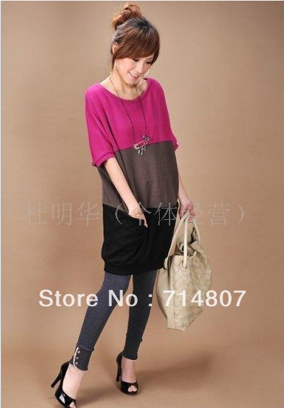 Korean Women Dress discount Women 0073 Paneled Dress Korean