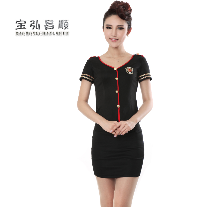 Ktv work wear summer female flight attendants uniforms technicalness service pediluvium