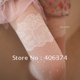 Lace pattern French Jacquard nylon/spandex sexy woman pantyhose The bride must wholesale+freeshipping