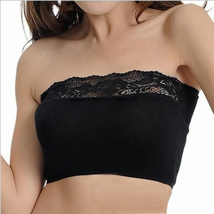 Lace underwear decoration all-match modal tube top tube top basic tube top summer tube top