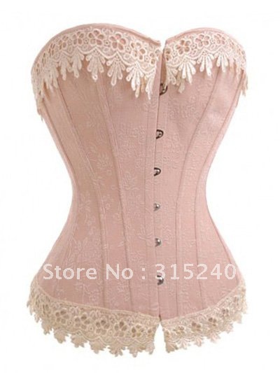 Ladies bobbinet corset (C088)