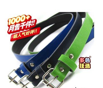 ladies fashion PU leather belts Candy colored belt, thin belt,free shipping!!!!