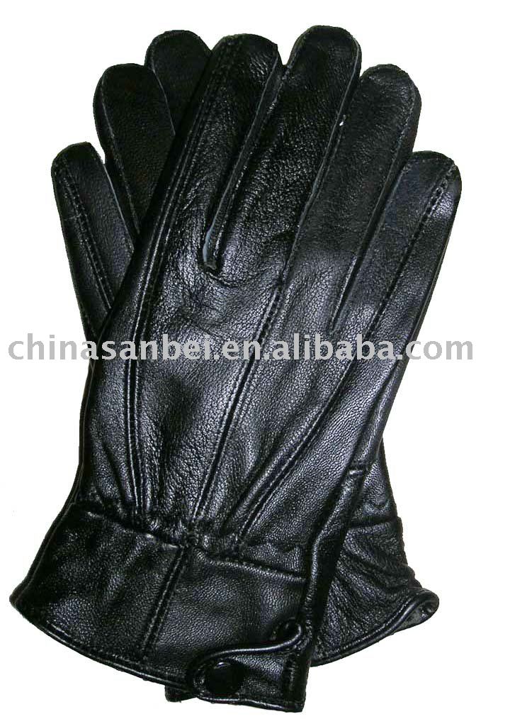 Ladies genuine leather glove Cashmere Lining sheep skin