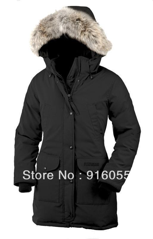 Ladies Goose Down Jakcets For Women  Cheap Quality Goose Trillium Jacket Black Parka women Winter Snow Brand Down Jacket