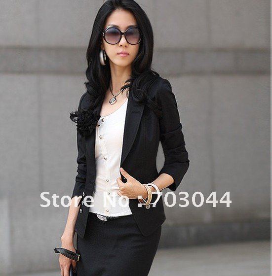 ladies' suit fashion t women's little suit free shipping wholse,ladies' autumn short jacket fall clothing