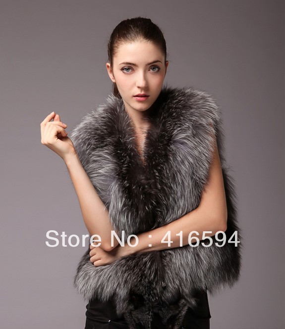 Lady Fashion Waistcoat Style Newest In Stock Hot selling,The fox wool vest  ,Brief paragraph   M L XL XXL,Free shipping