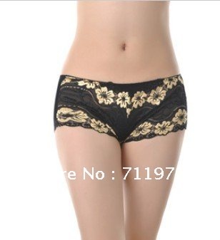 Lady panties Intimates Middle-rise modal lace Triangular pants women underwear free size