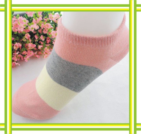 Lady socks  25g  6 colors  mix  Free shipping by UPS/DHL