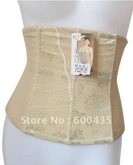 Lady with nylon reinforced 10 buckle bound bud silk accept stomach with waist is sealed