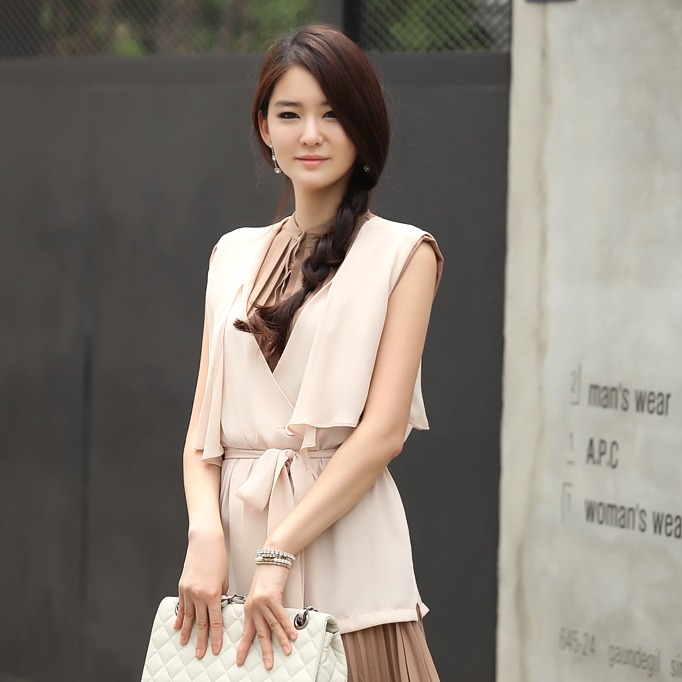 Lady1688 2012 spring and summer vest female fashion waistcoat fluid vest