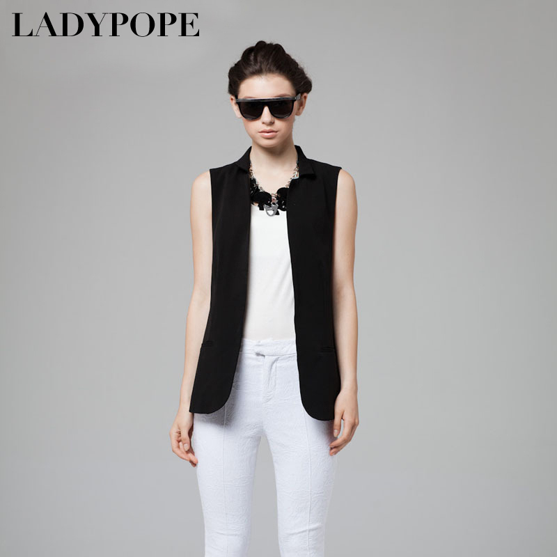 Ladypope 2012 summer fashion street slim vest design vest female 21h021