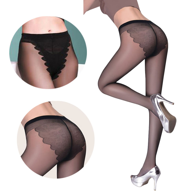 LANGSHA bikinis25 stockings t sexy Core-spun Yarn pantyhose summer ultra-thin stockings fashion style women free shipping