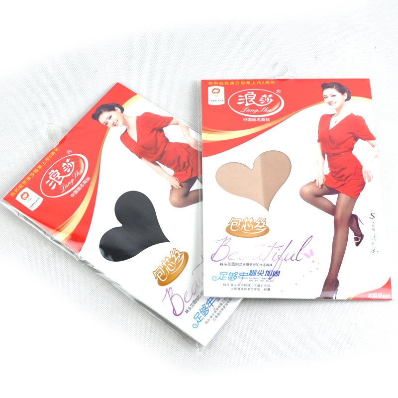 LANGSHA pantyhose socks female stockings ultra-thin Core-spun Yarn rompers summer socks