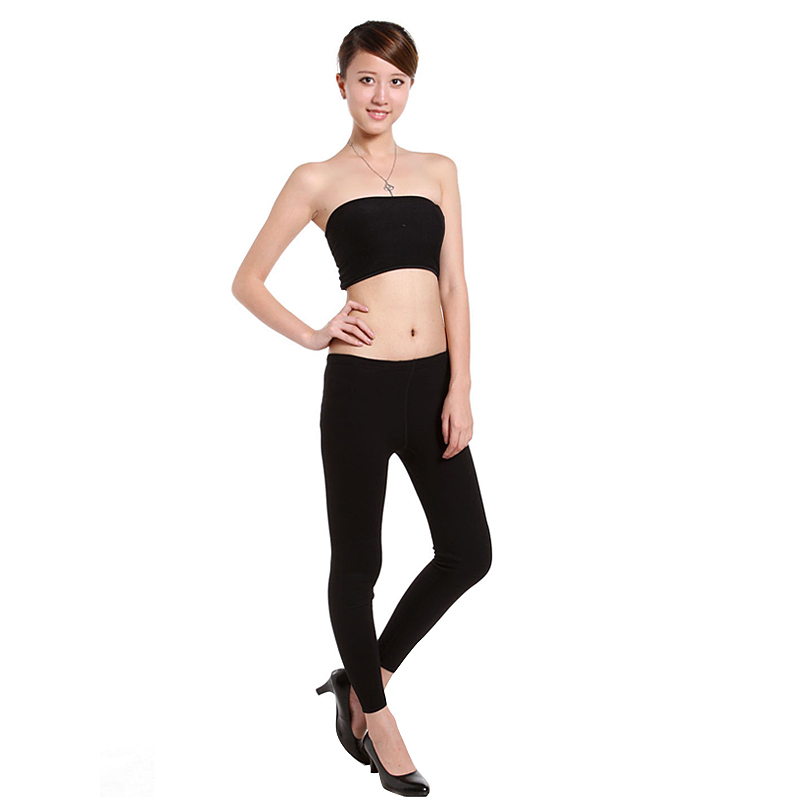 LANGSHA thermal panties women's casual fashion basic warm pants thickening plus velvet n8041