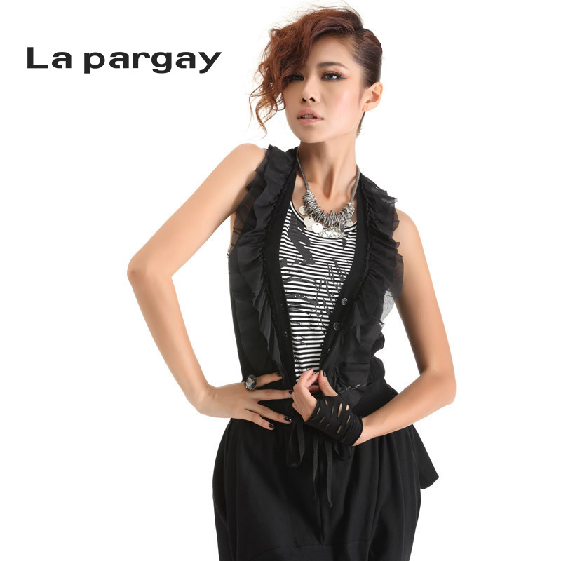 Lapa yp 2013 decoration flower sweater vest female y242801