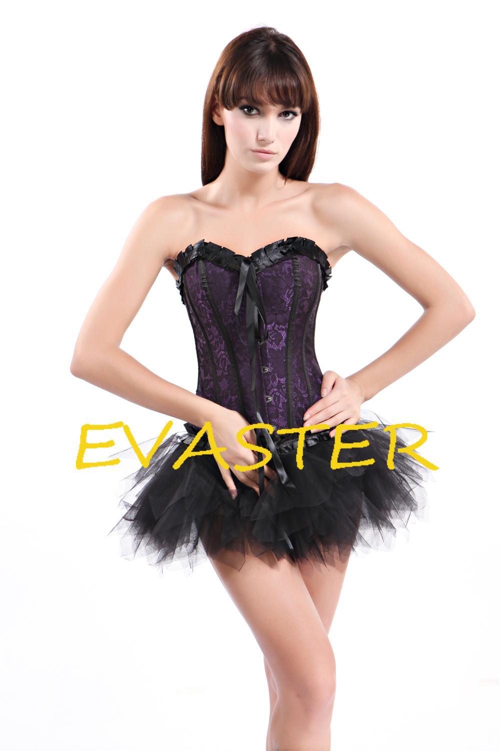 Latest design Factory price Purple Lace Burlesque hotsale body shaper for women