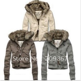 [LC119] top brand women's winter casual fur jackets hoodies & sweatshirts winter warm coat Size S,M,L,XL free shipping