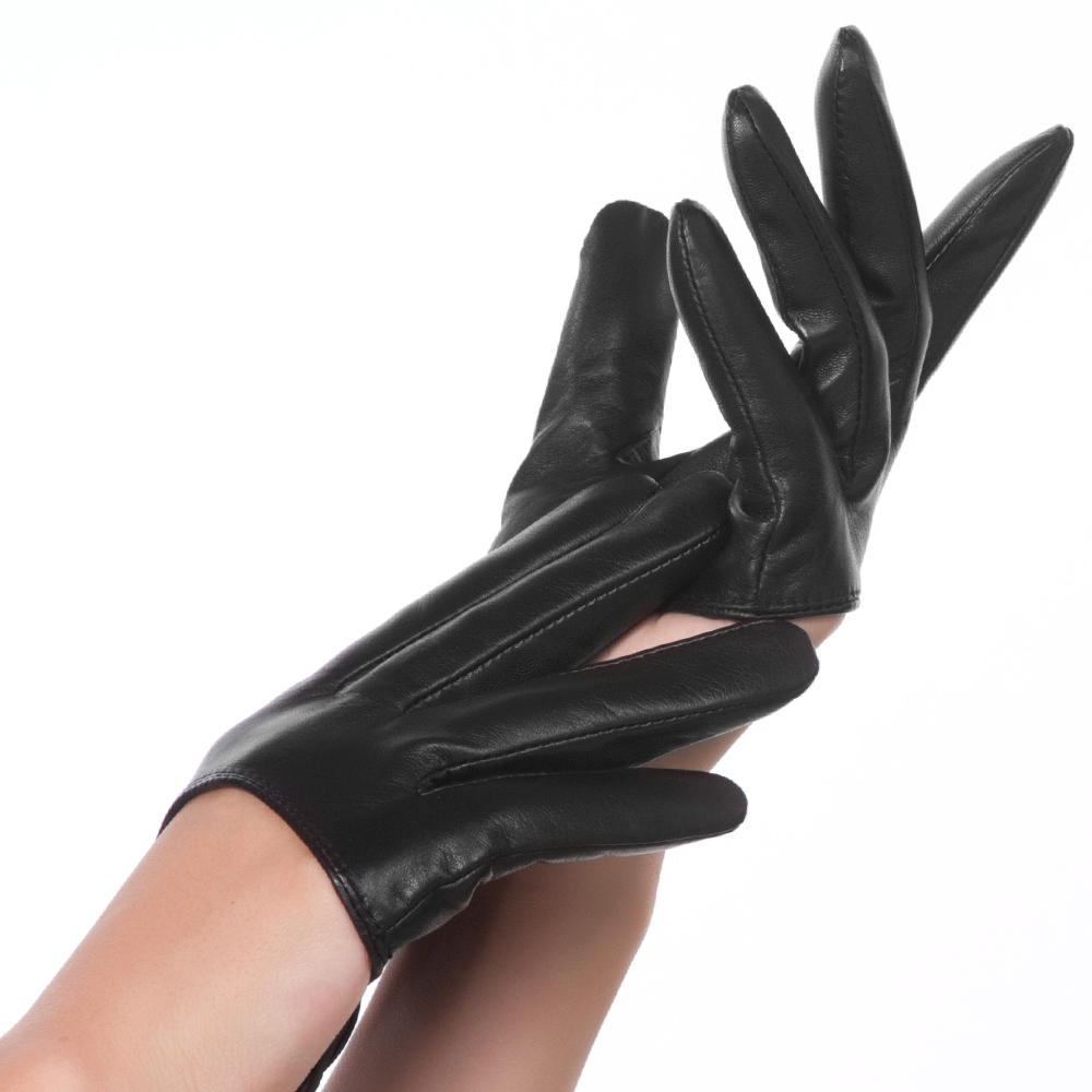 Leather gloves women's sheepskin gloves female winter genuine leather gloves w-06