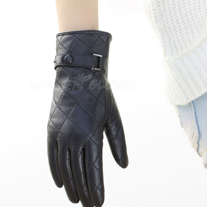 leather goods winter fashion leather gloves