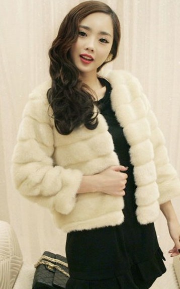 Leather grass series Fur coat short design female fur coat outerwear clothing outerwear