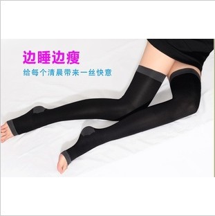 Leg fat burn prevent varicose socks at night sleep thin leg socks direct producers