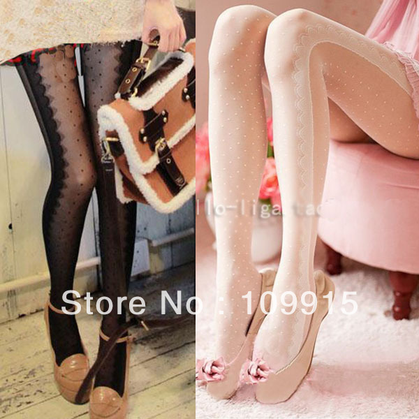 Legging Foot Silk Thigh-Highs Pantyhose Stocking Tattoo Sexy Sheer Gauze Tights   CY0349