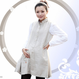 Lianhua golden radiation-resistant maternity clothing maternity dress silver fiber 2012 new arrival