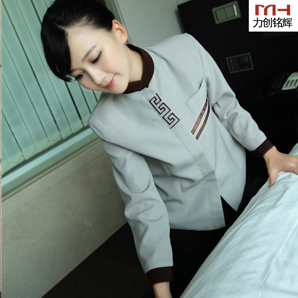 Lichuang work wear long-sleeve female pa cleaning service long-sleeve work wear autumn and winter clothes