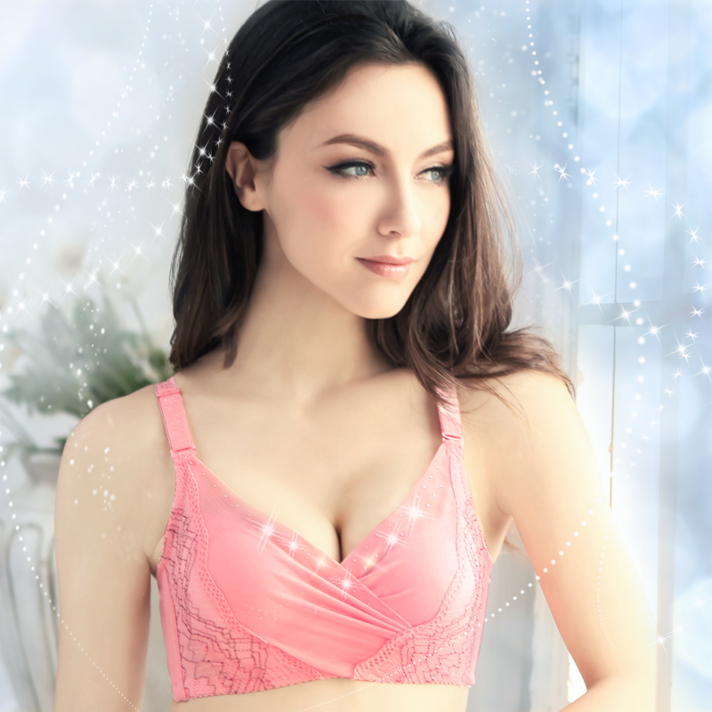 Lingerie cross tube top design adjustable push up bra furu luxurious rhinestones ofreceipt of the t128