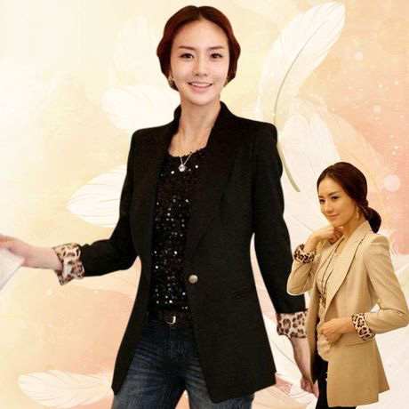 Long-sleeve slim medium-long casual ol small suit jacket women xz0012013 spring and autumn