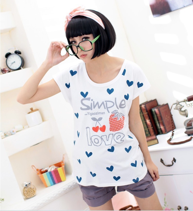 Love 2013 maternity 100% cotton t-shirt maternity clothing top 12545 off 20%