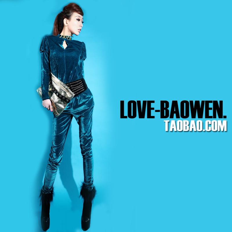 LOVE_BAOWEN. 2013 new restore ancient ways shrug harlan belt fission suit harlan even garment body pants