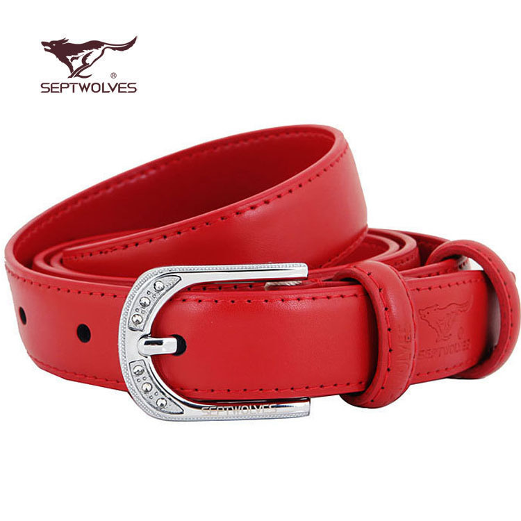 LOVE SEPTWOLVES women's strap genuine leather fashion belt facc492