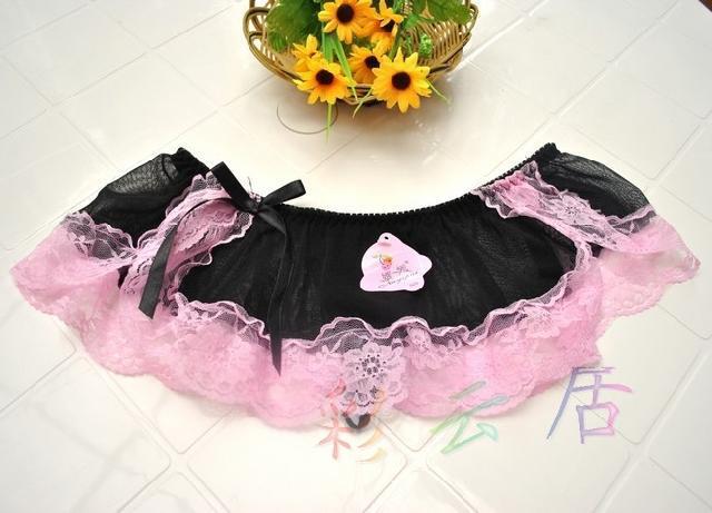 Lovely lace panties temptation transparent sexy women panties pants t