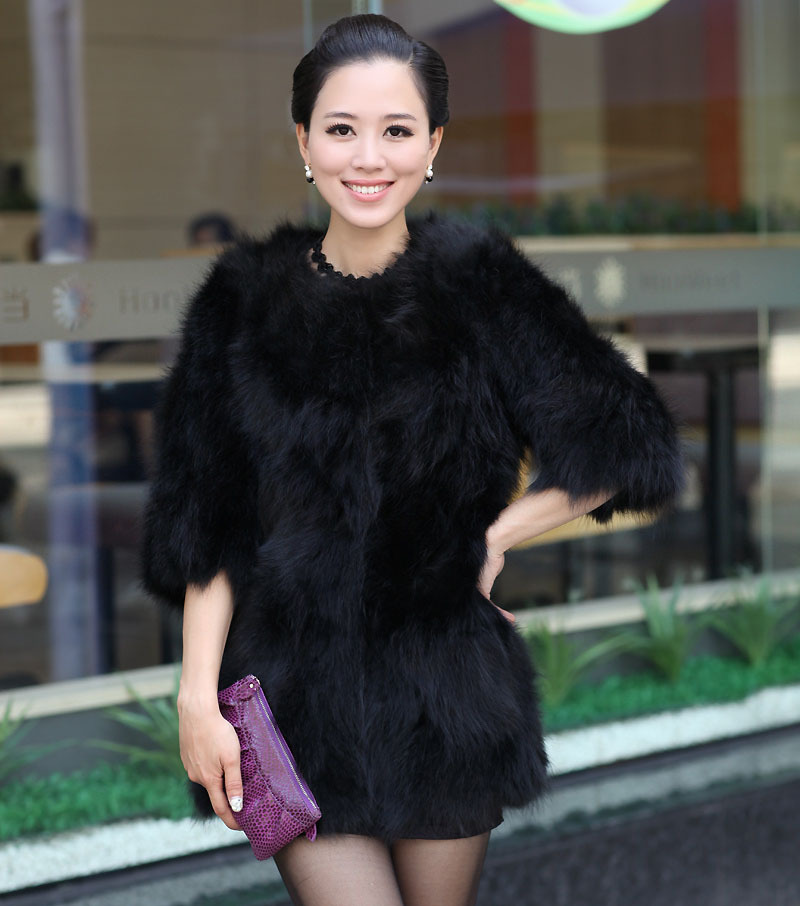 Low! Genuine Raccoon fur coat/women's fur jacket OEM/Retail/Wholesale/free shipping EMS TF061