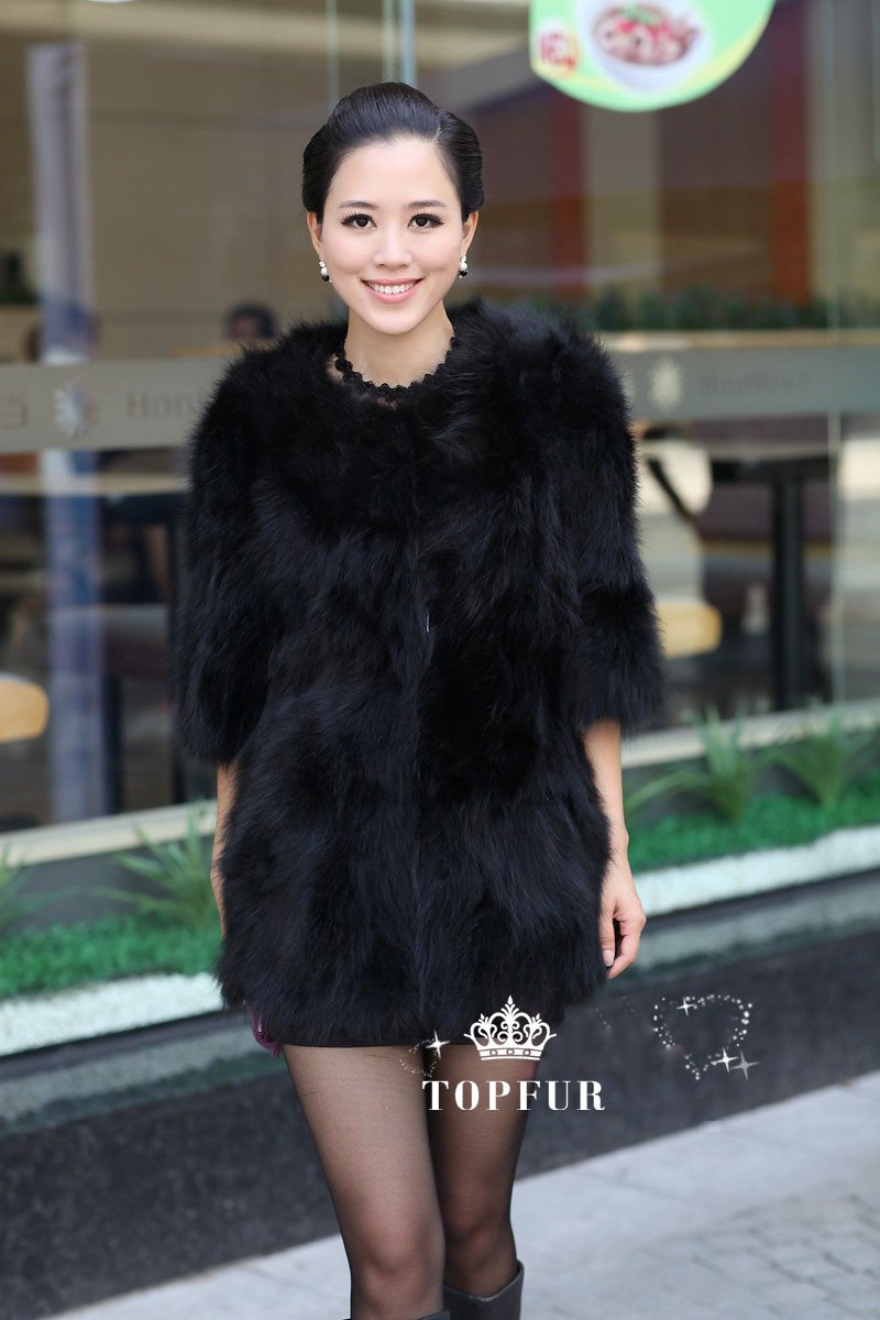 Low! Genuine Raccoon fur coat/women's fur jacket OEM/Retail/Wholesale/free shipping to EMS TF061