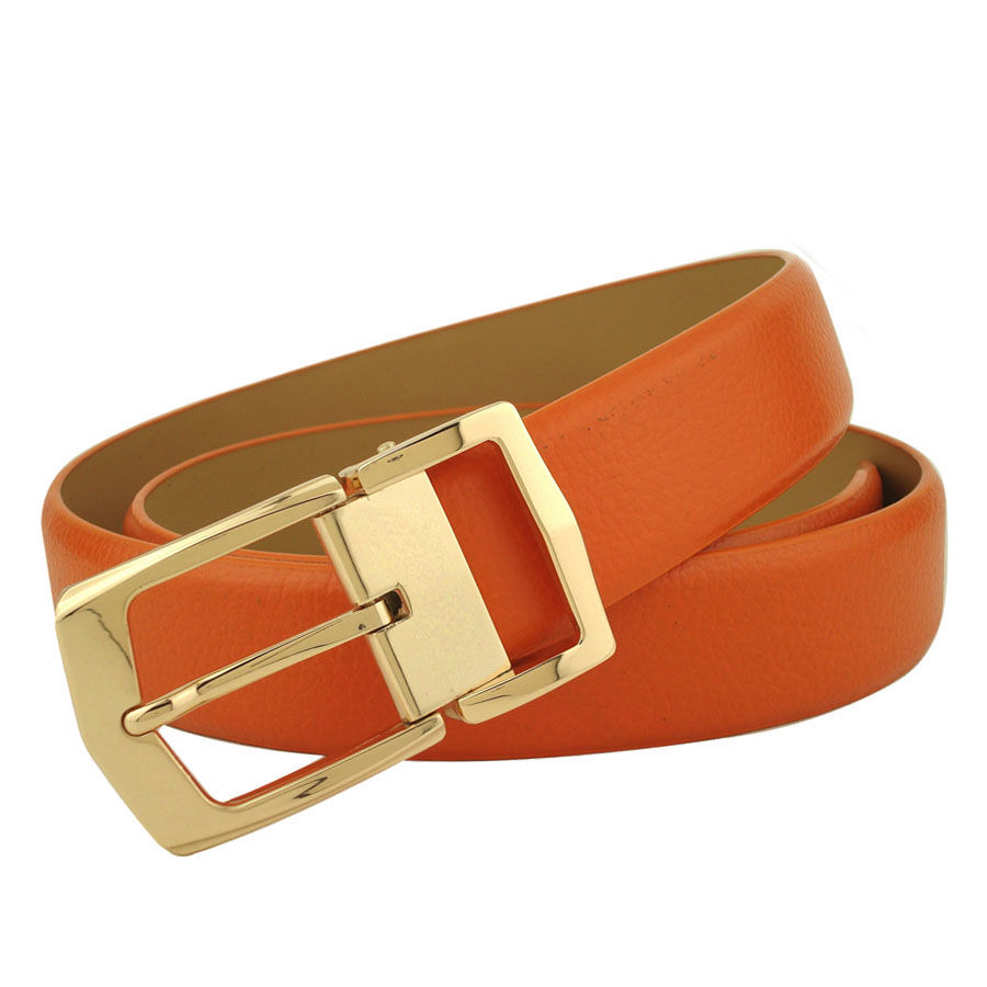 Luxury agings classic all-match genuine leather pin buckle women's strap belt male strap