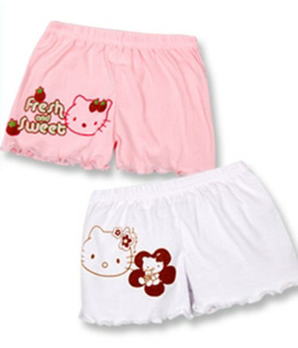 M.L.R 10036 Girls Underwears 2-6 yrs childrens cartoon boxers 10pcs/lot  more color hot selling  free shipping