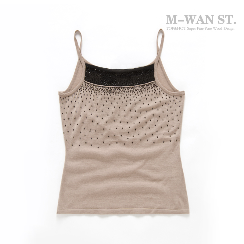 M-wan st . 2012 spring handmade mantianxing bead all-match sweater