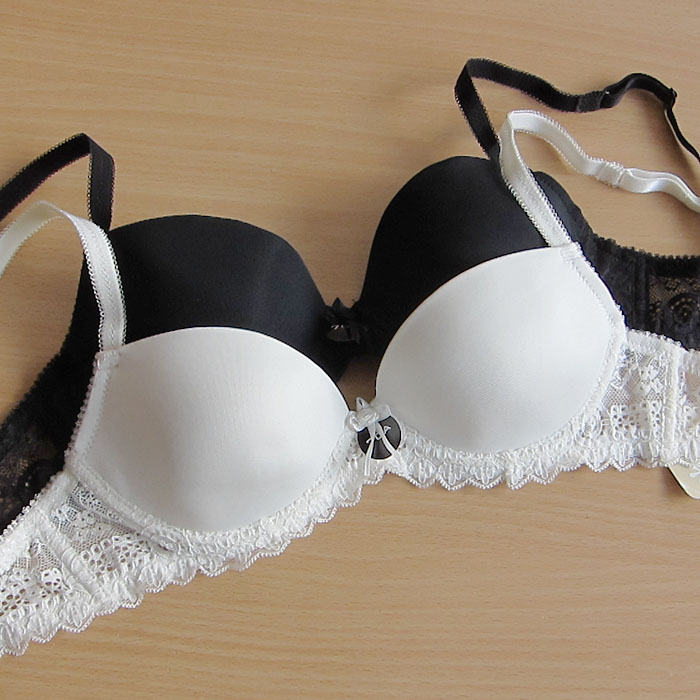 M2 shopping cart glossy thin sponge bra 70a75c80b80c85c