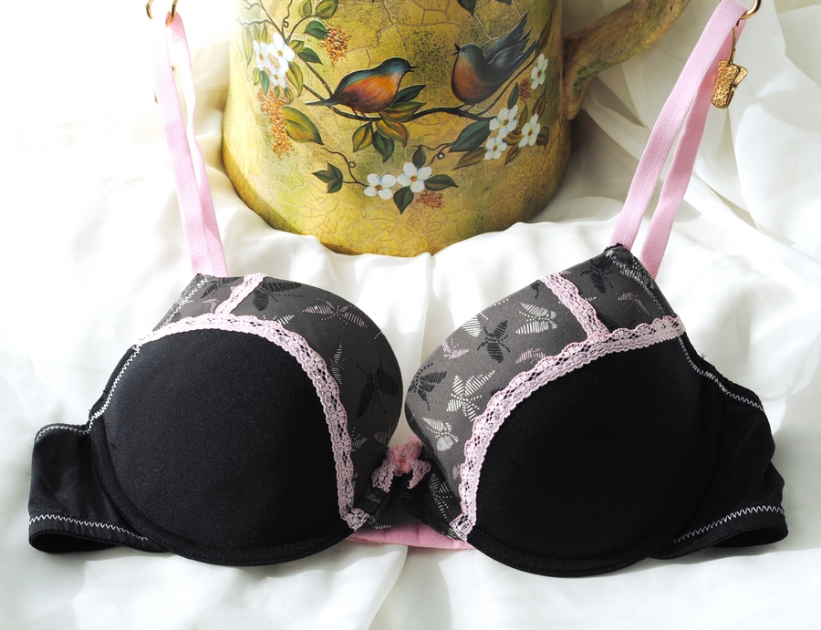 Ma iemeili butterfly thin cup bra 75b