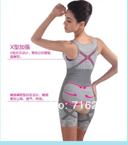 Magic slimming underwear gen bamboo charcoal slimming suits Body Shaping clothing DHL FEDEX Free shipping